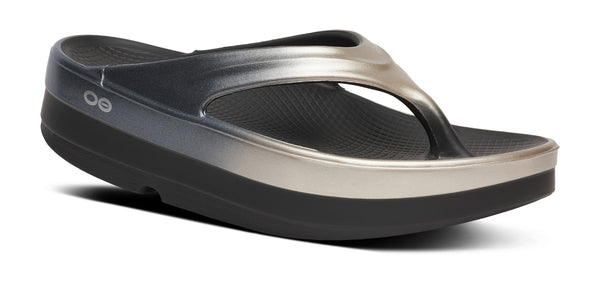 Women’s OOmega OOlala Stacked Sandal – Latte Fade