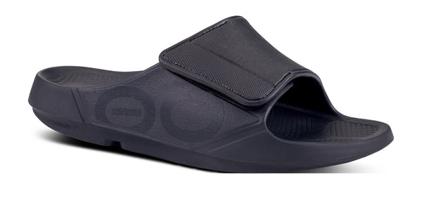 Men’s OOahh Sport Flex Sandal – Matte Black